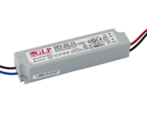 GPV-20-12 Zasilacz LED 12V/2A IP67 hermetyczny