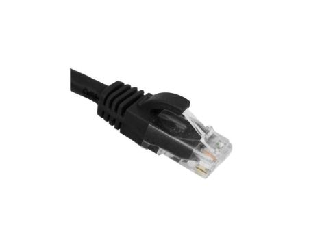 CAT5e, przewód patch, 1m, czarny, 1 sztuka, C5PC-1M-BK
