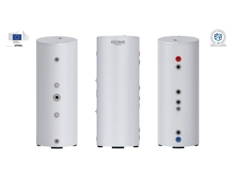 OZEME OPTITANK 200L2 Zasobnik CWU 200 ltr. Podgrzewacz CWU dwuwężownicowy z powiększonymi wężownicami (slim)