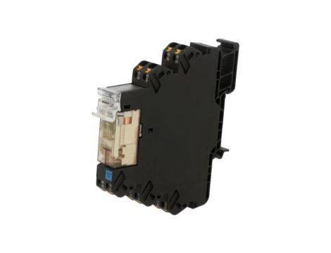 TRP-12VDC-2CO Przekaźnik interfejsowy DPDT Uster: 12VDC 8A na szynę DIN