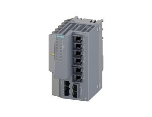 Switch przemysłowy SCALANCE XCM108PoE, 6x 10/100/1000 Mbit/s Power over Ethernet, 2x SFP 1/10 Gbit/s, 6GK5108-2RS00-2AC2