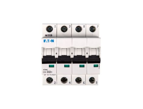 Wyłącznik nadprądowy 4P C 63A 6kA AC CLS6-C63/4-DP 270528