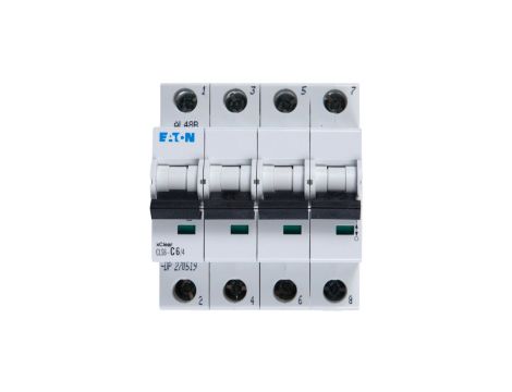 Wyłącznik nadprądowy 4P C 6A 6kA AC CLS6-C6/4-DP 270519