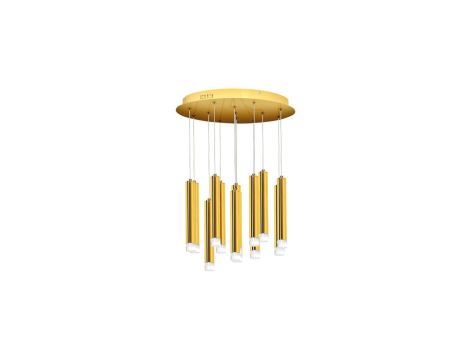 Lampa stołowa do salonu TECO z witrażowym niepowtarzalnym kloszem K-G08529 Kaja Lighting