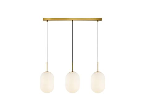 Lampa wisząca ALIAS GOLD 3xE14 ML0316 Milagro