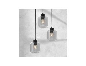 Lampa wisząca czarna nowoczesna CONO E27 klosz-stożek 10057 TK Lighting