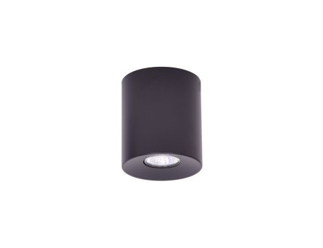 Spot w kształcie tuby do korytarza czarny z serii HORN K-5130 Kaja Lighting