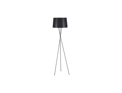 Lampa podłogowa REMI BLACK trójnóg w minimalistycznym wydaniu na E27 K-4353 Kaja Lighting