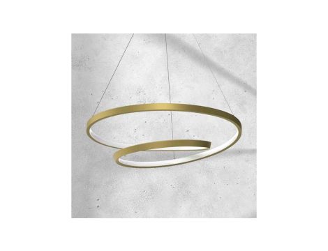 Lampa wisząca brązowa metalowa klosz o średnicy 25cm CONO 10037 TK Lighting