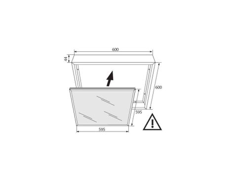 Ramka 600*600 Panel LED Aluminiowa EKP9131 Eko-Light