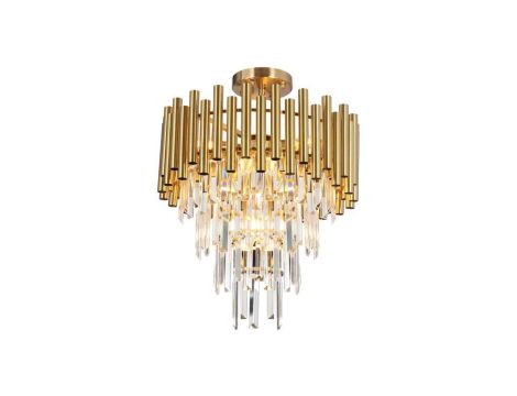 Lampa sufitowa MADISON GOLD 9xE14 ML8806 Milagro