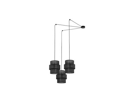 Lampa wisząca nowoczesna czarna 3xE27 CALISTO 5976 TK Lighting