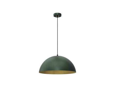 Lampa wisząca BETA GREEN/GOLD 1xE27 45cm MLP8287 Milagro