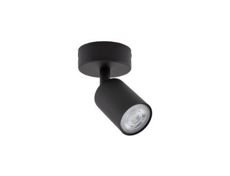 Lampa sufitowa czarna reflektorek na podsufitce TOP BLACK 1 5739 TK Lighting