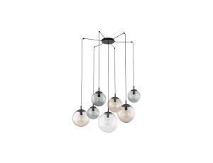 Lampa wisząca pająk ze szklanymi kloszami ESME 7xE27 4863 TK Lighting