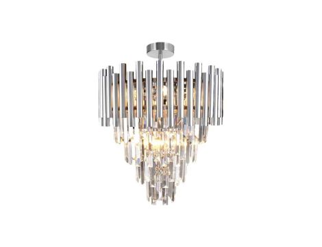 Lampa sufitowa MADISON CHROME 9xE14 ML8805 Milagro