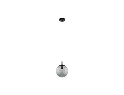 Lampa wisząca 25cm średnicy szklany, grafitowy klosz ESME 5378 TK Lighting
