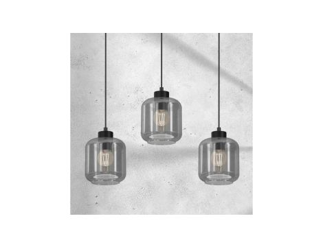 Kinkiet czarny z kloszem w kształcie stożka CONO E27 10041 TK Lighting