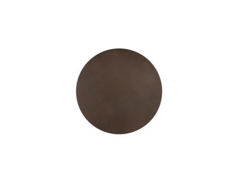 Kinkiet lampa ścienna brązowa średnica 20cm LUNA BROWN 6453 TK Lighting