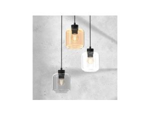 Lampa wisząca o średnicy 32cm CONO E27 beżowy klosz-stożek 10056 TK Lighting