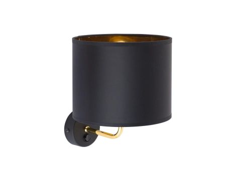 Kinkiet ścienny VEGA BLACK/GOLD na E27 4663 TK Lighting