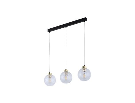 Lampa wisząca DEVON 3 - punktowa Transparentny 4587 TK Lighting
