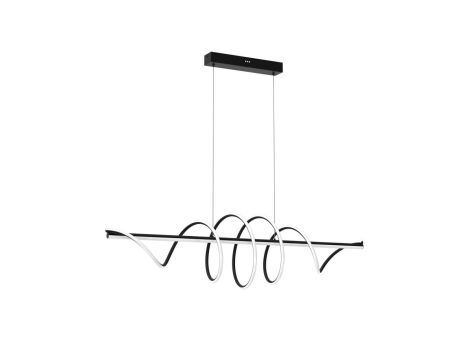 Lampa wisząca TWIST BLACK 90W LED ML8608 Milagro