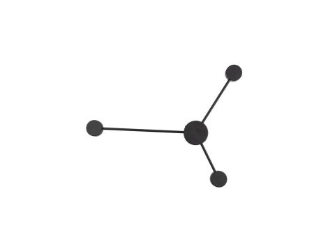 Kinkiet AVIA BLACK 3 – punktowa 6809 TK Lighting