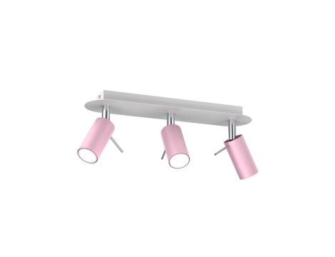 Lampa sufitowa PRESTON PINK/WHITE 3x mini GU10 MLP7628 Milagro