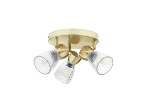 Lampa sufitowa BEST GOLD 3xE14 (round) ML9977 Milagro