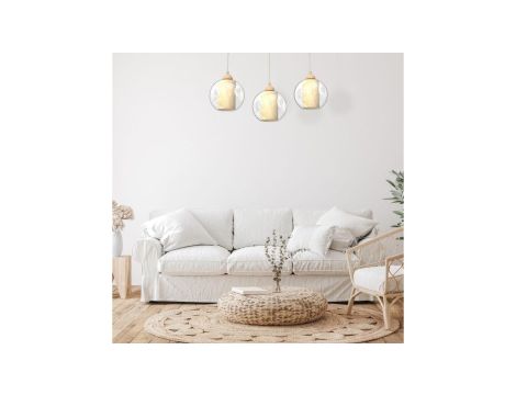 Lampa wisząca PESCARA kolor Czarny / złoty 4575 TK Lighting