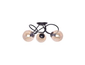 Lampa sufitowa FLORO o niebanalnym kształcie na E14 K-5126 Kaja Lighting