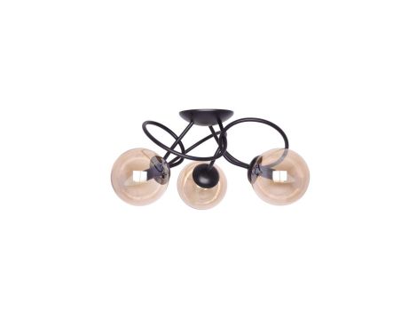 Lampa sufitowa FLORO o niebanalnym kształcie na E14 K-5126 Kaja Lighting