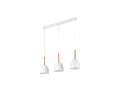Lampa wisząca NORD WHITE 3 PŁ 4869 TK Lighting