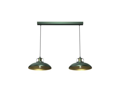 Lampa wisząca FELIX GREEN/GOLD 2xE27 MLP7710 Milagro