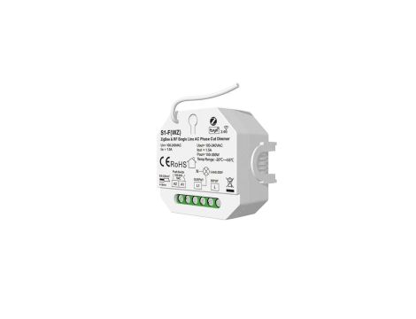 Odbiornik LED triakowy (Zigbee) Skydance - ściemniacz do żarówek 230VAC 200W - S1-F(WZ)