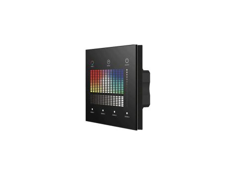 Panel LED naścienny Skydance - RGB+W - 1 strefowy - 230VAC - T14-S(B)