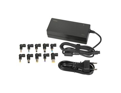 Uniwersalny zasilacz do laptopa I-BOX IUZ120WA AUTO, 10 wtyczek