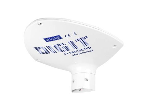 Antena telewizyjna DVB-T/T2 szerokopasmowa filtr 5G biała Telkom-Telmor DIGIT Activa 5G Protected