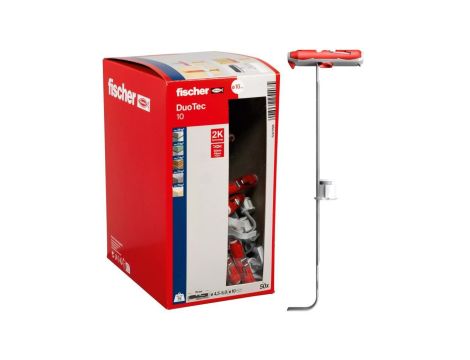 Kołki uchylne, zaciskowe uniwersalne do wielu powierzchni DuoTec 10 10mm FISCHER 50 sztuk
