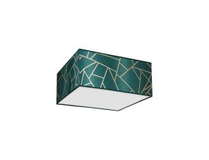 Lampa sufitowa ZIGGY GREEN Gold/Bottle green 2xE27 MLP7574 Milagro