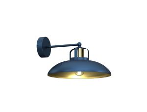 Kinkiet FELIX NAVY BLUE/GOLD 1xE27 MLP7712 Milagro
