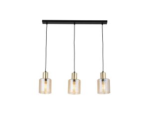 Lampa wisząca SIERRA złota LISTWA 6666 TK Lighting