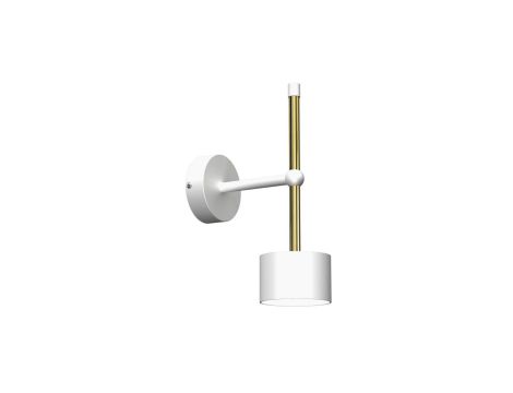 Kinkiet ARENA WHITE/GOLD 1xGX53 MLP7753 Milagro