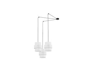 Lampa wisząca nowoczesna z białymi kloszami 3xE27 CALISTO 5975 TK Lighting