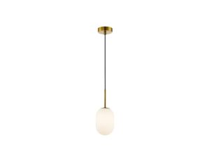 Lampa wisząca ALIAS GOLD 1xE14 fi 120 ML0317 Milagro