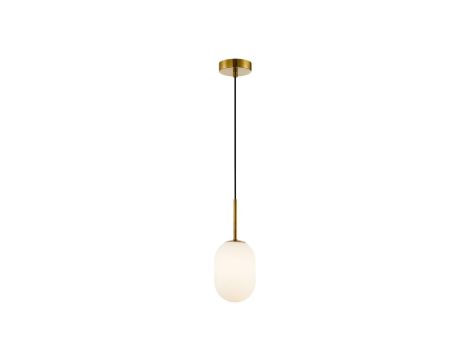 Lampa wisząca ALIAS GOLD 1xE14 fi 120 ML0317 Milagro