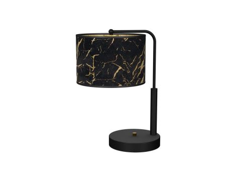 Lampka stołowa SENSO Black/Gold 1xE27 MLP7299 Milagro