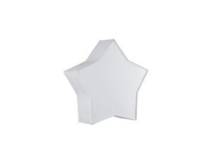 Lampa sufitowa plafon biały gwiazdka STAR WHITE 2xE27 4514 TK Lighting