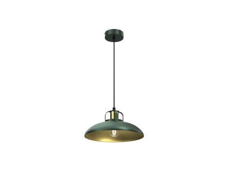 Lampa wisząca FELIX GREEN/GOLD 1xE27 MLP7709 Milagro